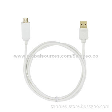LED Micro USB Charger Cables for Samsung, HTC and More, Various Designs AvailableNew